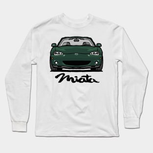 MX5 Miata NB2 Emerald Green Long Sleeve T-Shirt